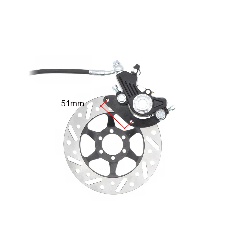 油圧ディスクブレーキセット,14インチ,電動自転車およびスクーター用