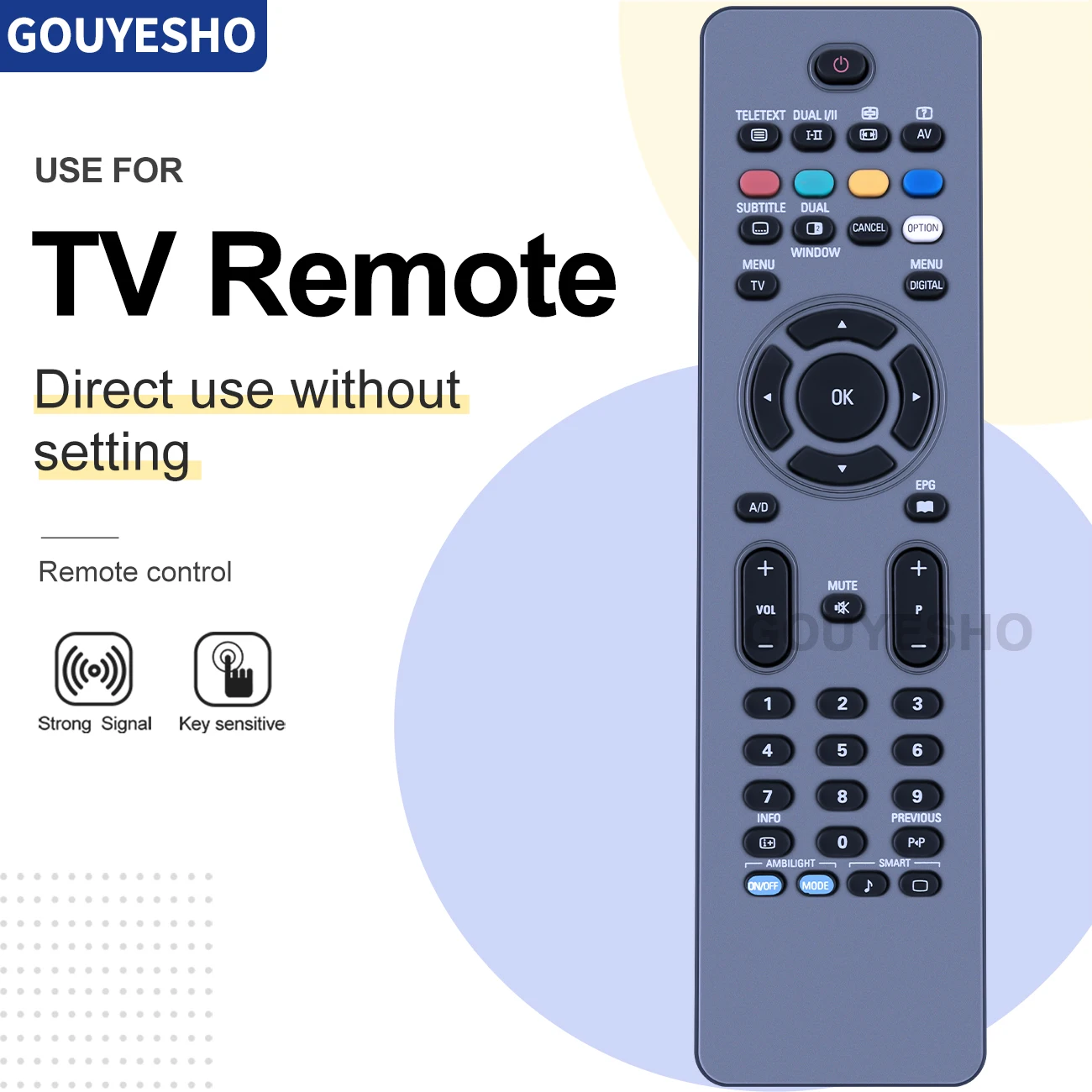 Nuovo Telecomando Per Tv Lcd Originale Philips Rc 2034314/01