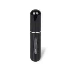 Portable 5ml Refillable Perfume Atomizer Spray Bottle (Black)