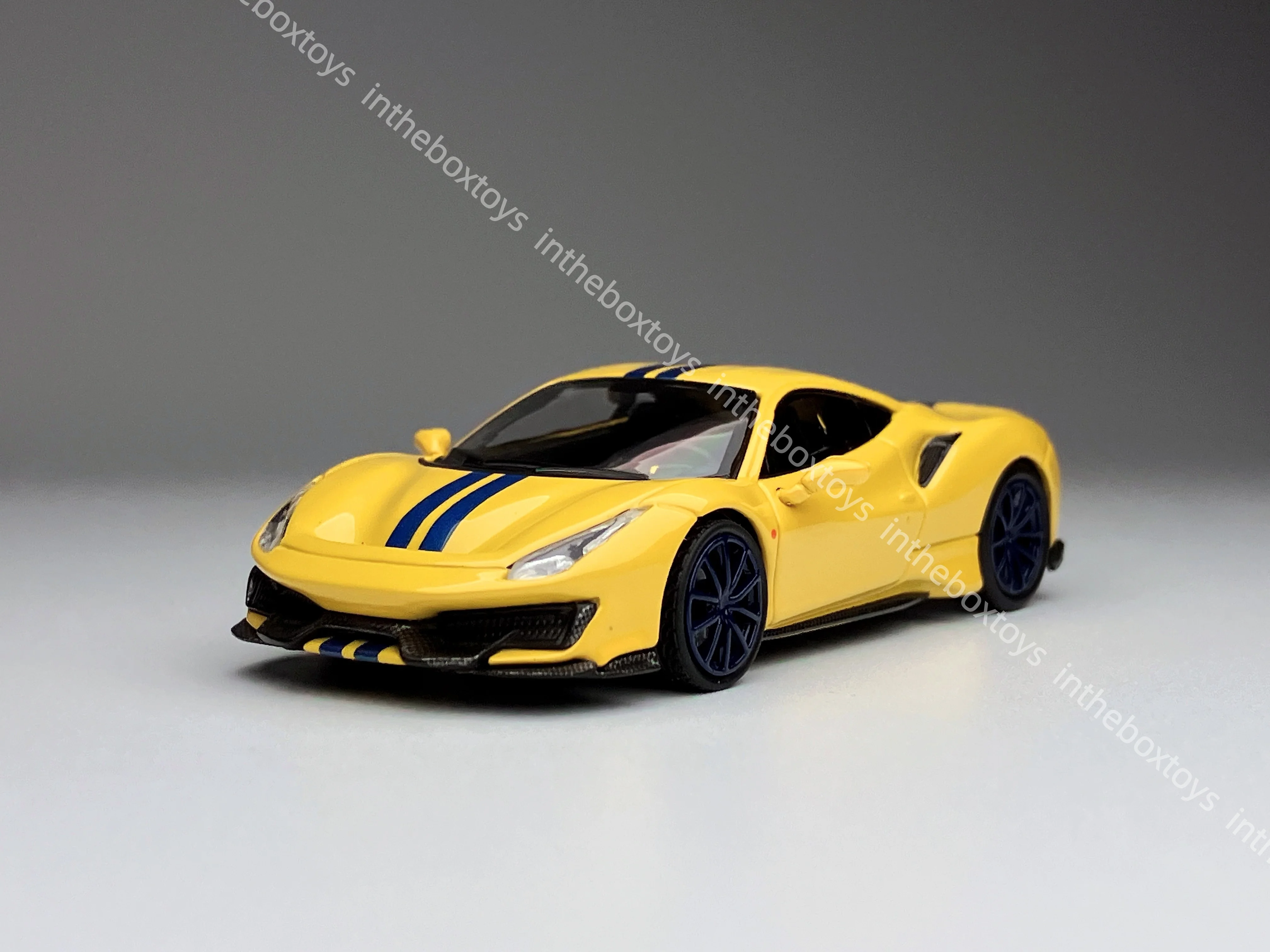 Toc 1:64 488 피스타 슈퍼카 합금 다이캐스트 모델 레이싱카 다이캐스트 모델카 한정판