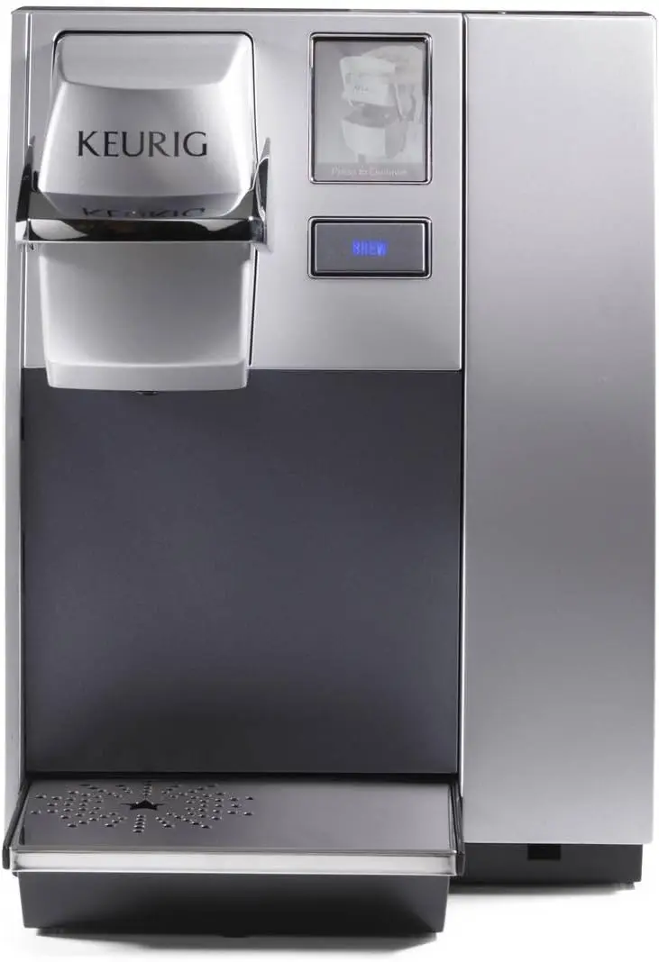 155 Office Pro Single Cup Commercial K-Cup Pod Coffee Maker, Silver 3