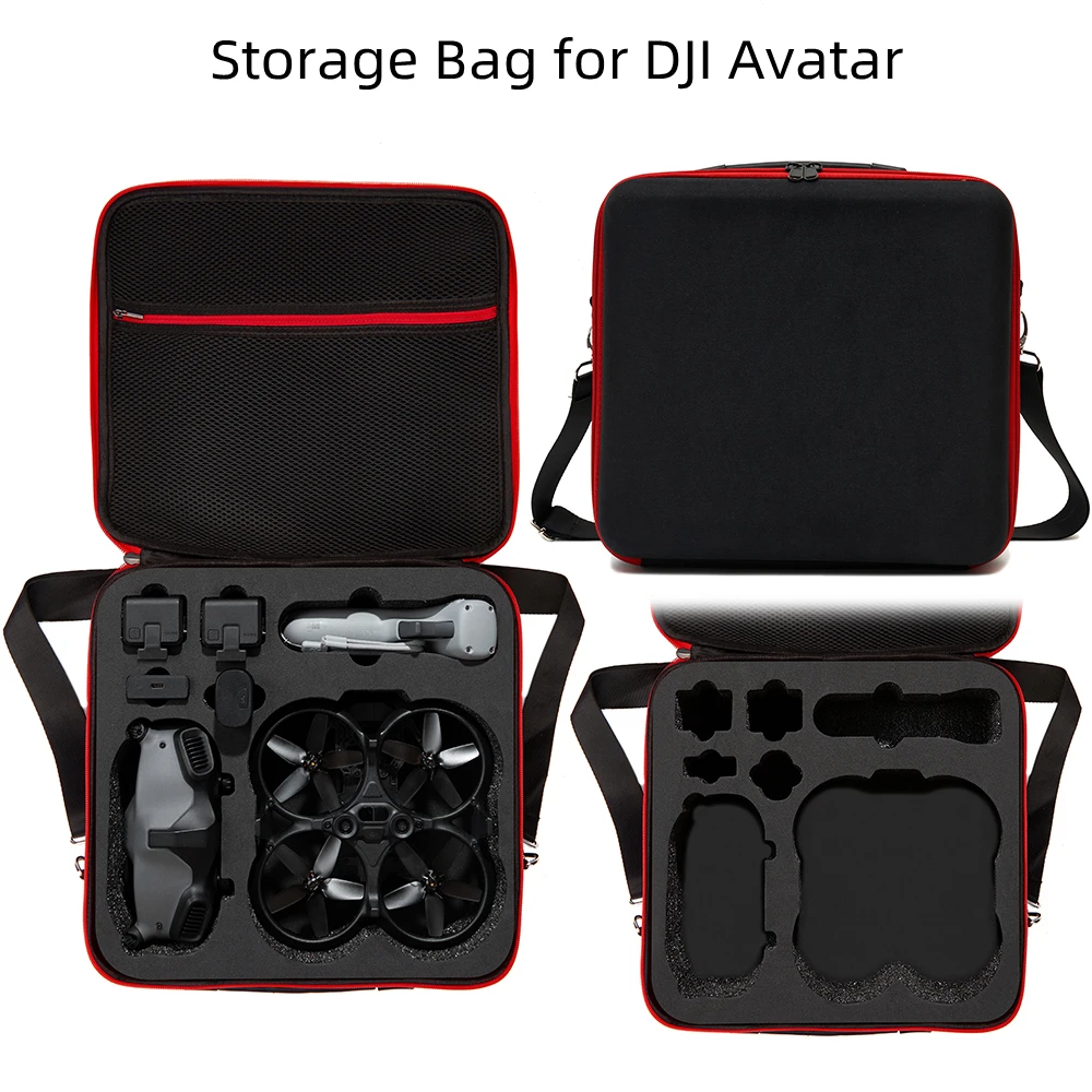 Borsa A Tracolla Per Dji Avata Drone Zaino Per Occhiali 2 Custodia Portatile Scatola Accessori Per Droni