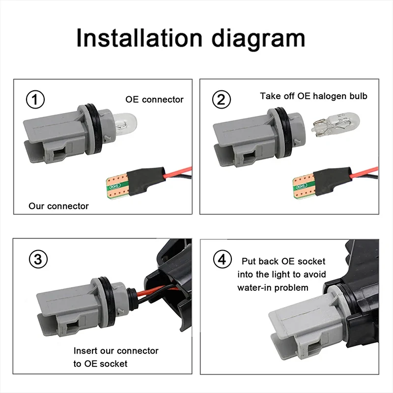 2PCS For VW Transporter T5/Multivan Caravelle Amarok Bora Golf3/4 Lupo Vento Dynamic LED Side Marker Signal Light Indicator Lamp