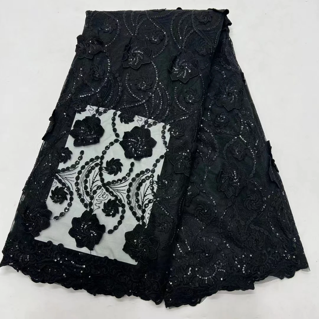 latest-black-african-lace-fabric-2023-high-quality-sequins-embroidery-nigerian-lac-fabric-for-women-wedding-party-dress-kr2321