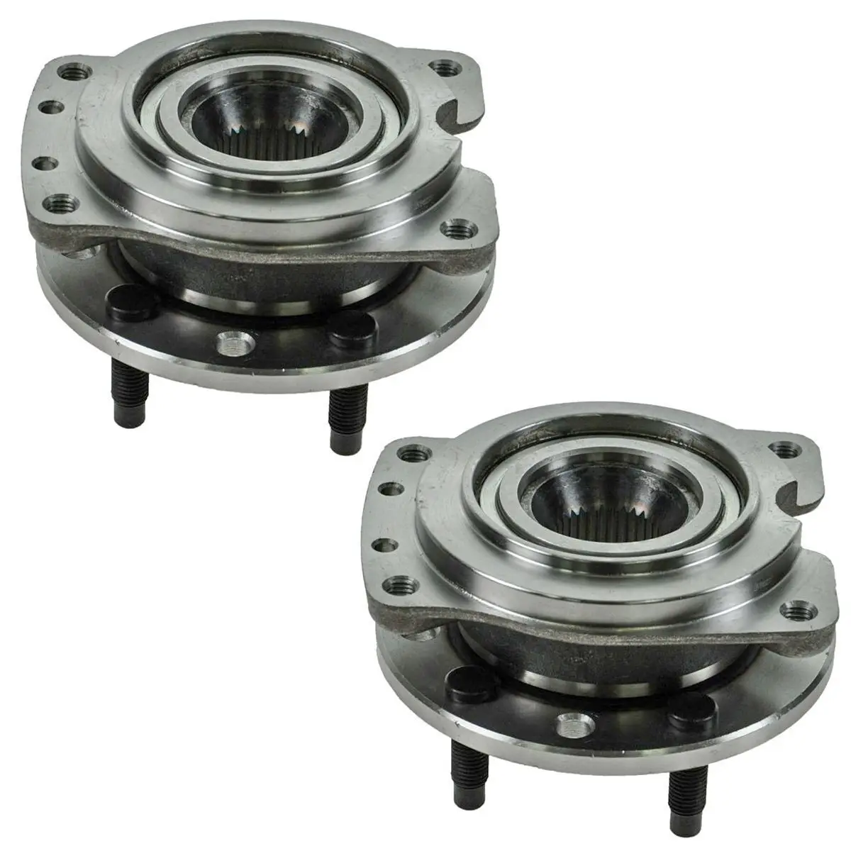 

2 Front Wheel Hub & Bearing w/ ABS Pair Set for Grand Prix Lumina Regal Cutlass