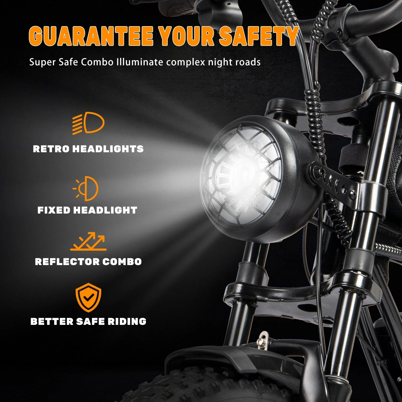 YVY K20 Electric Bike for Adults 1500/2000W 33/37MPH 48/52V 50-80Miles Electric Motorcycle 20" Fat Tire Dirt Bike 7-Speed E-Bike