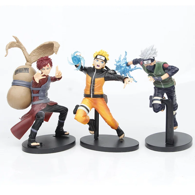 Anime Naruto Shippuuden Hatake Kakashi Battle Posture Raikiri Action Figure – 18CM PVC Collectible Toy Gift