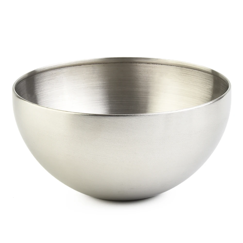 

12/15/20cm Stainless Steel Fruit Salad Bowls Soup Rice Noodle Ramen Bowl Kitchen Tableware Utensils Food Container Mixing Bowls