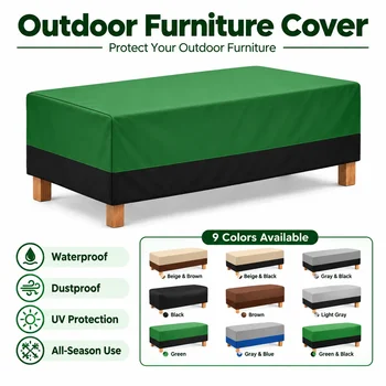 Copertura per Mobili da Esterno Impermeabile, per Tavolo da Giardino, Divano, Barbecue, Protezione da Sole, Pioggia e Polvere, Copertura Universale per Esterni