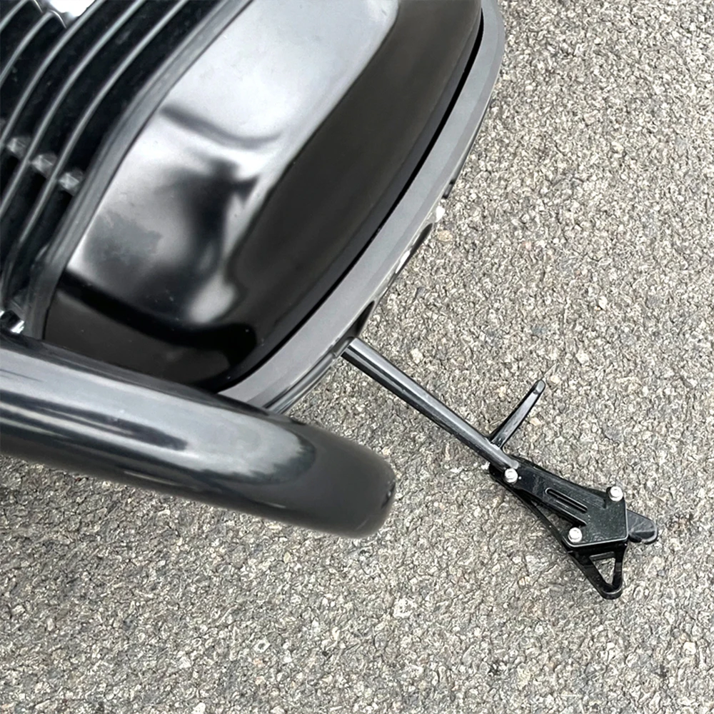 오토바이 사이드 스탠드 확대기 플레이트 킥스탠드 확장 패드 BMW R18 클래식 R18B Transcontinental K34 K35 2020-2026에 적합