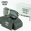 AUDI Polarized Sunglasses With Original Box Men Luxury Designer Driving Sun Glasses Male Pilot Eyewear UV400 Goggles for Gift