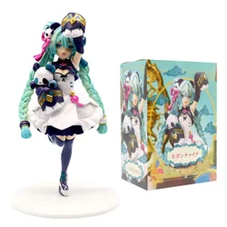 Hatsune Miku Neko T - Shirt Ver. Kawaii Action Figure - 18cm Anime Collectible Toy Gift (With box)