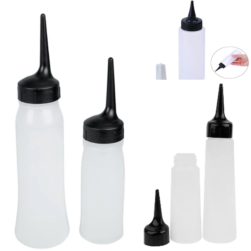 

150/250ml Salon Hair Cleaning Bottles Shampoo Applicator Empty Bottle Dry Washing Pot Cleaning Hair Care Barber Accessories Tool