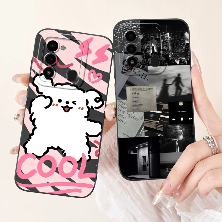 Cute Animals Cartoon Soft TPU Phone Case