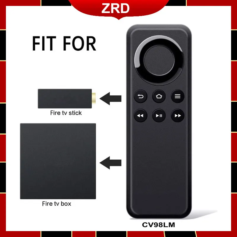 

Replaceable Bluetooth Compatible TV Smart Remote Control For 2nd-gen Fire TV 3rd Gen Fire TV Fire Stick TV Player Box CV98LM