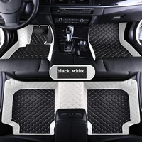 Custom Leather Car Floor Mat For Opel Corsa D E F Astra J K 2007 2008 2017 2018 2019 2020 2021 Waterproof interior Accessories 5