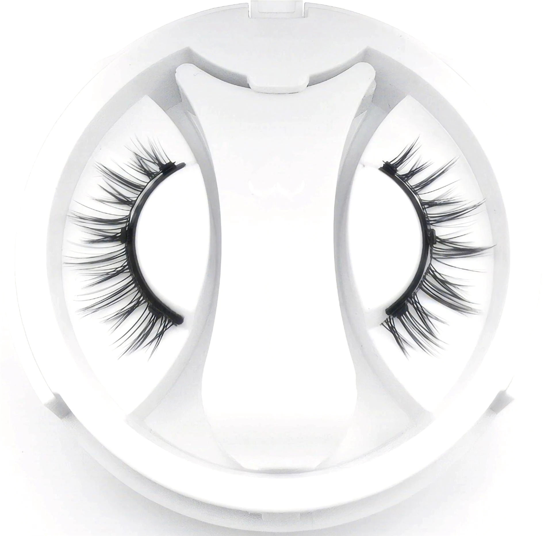 3D Natural Magnetic Eyelashes With 3 Magnetic Lashes Applicater Handmade False Gift Reusable Support Magnet fake eyelashes