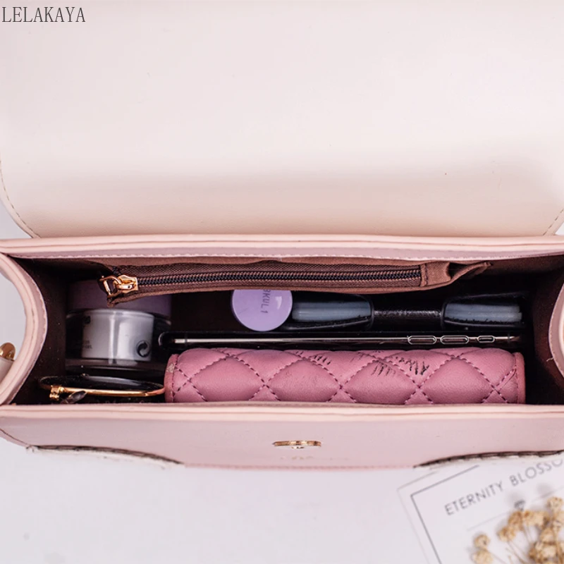 Borsa a tracolla piccola da donna, in pelle PU Y2K