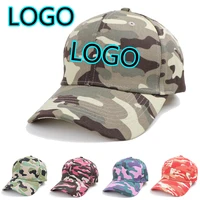 Custom Logo Men Camouflage Baseball Cap Outdoor Sports Women Adjustable Snapbac Duckbill Caps Casual Sunscreen Snapback Dad Hat 1