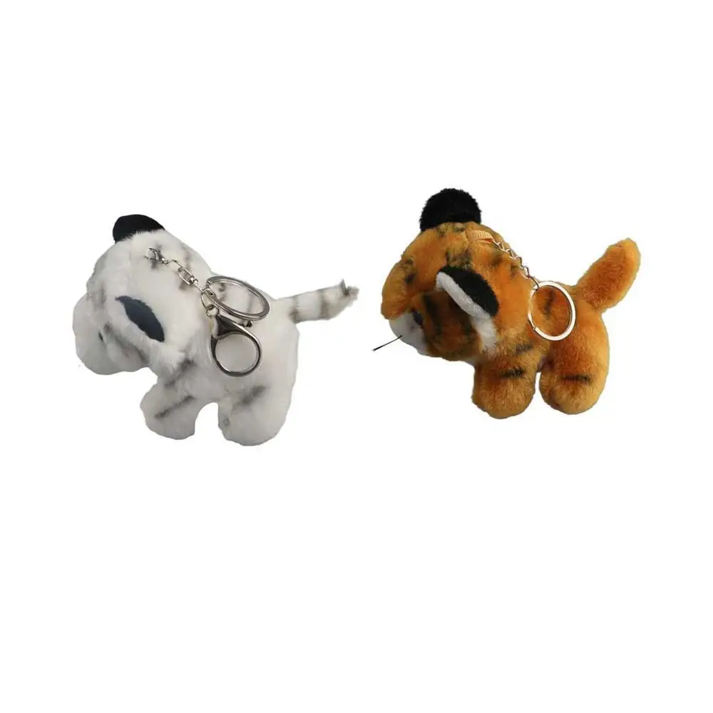 Cartoon Doll Bag Hanging Ornament Chinese Zodiac Tiger Tiger Plush Keychain Plush Pendant Car Plush Keyring Stuffed Toys