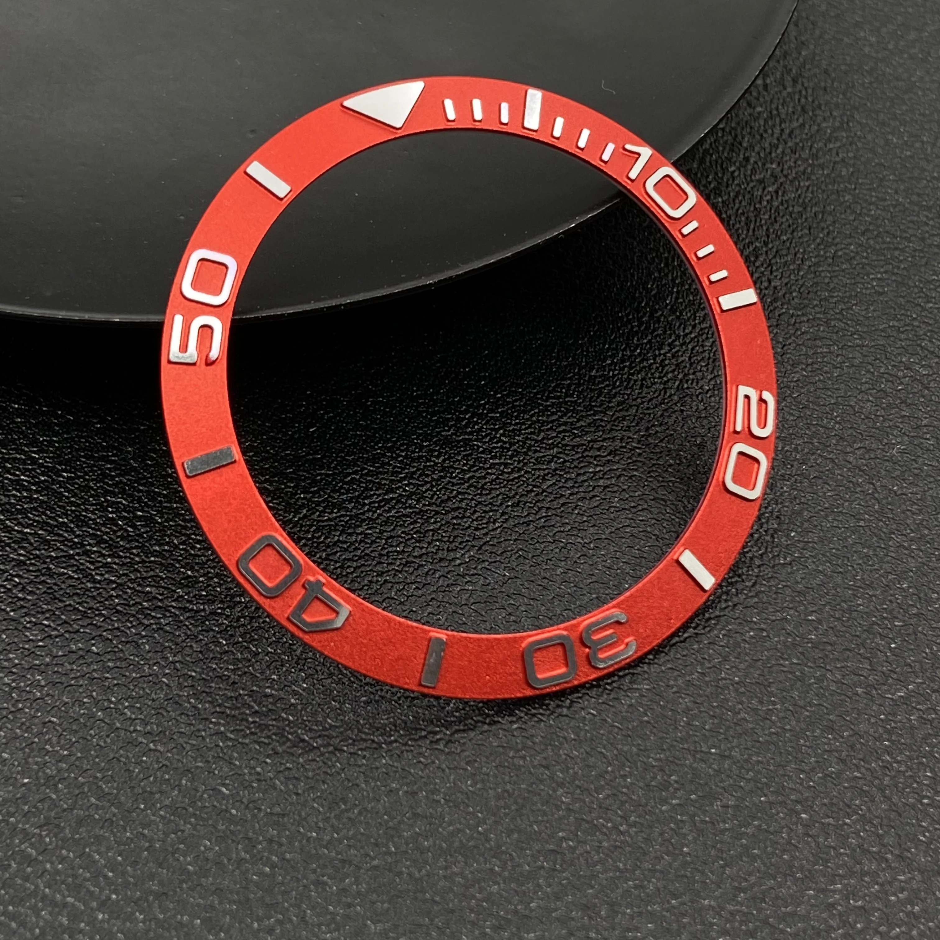 Ceramic & Aluminum Bezel GMT Diving Watch Insert for 40mm Watch Case Replacement