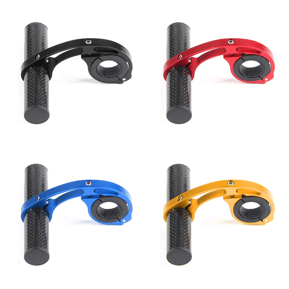 GUB 3K 탄소 섬유 31.8mm 자전거 핸들 바 익스텐더 튜브 마운트 자전거 사이클링 헤드 라이트 브래킷 램프 손전등 홀더