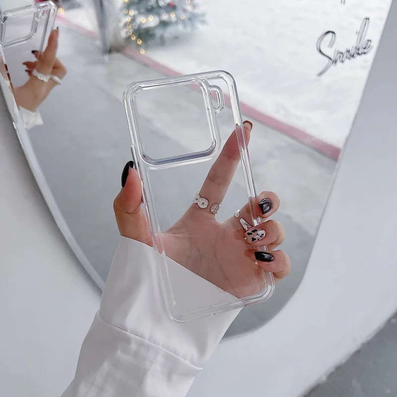 Transparent Soft Silicone Shockproof Phone Case