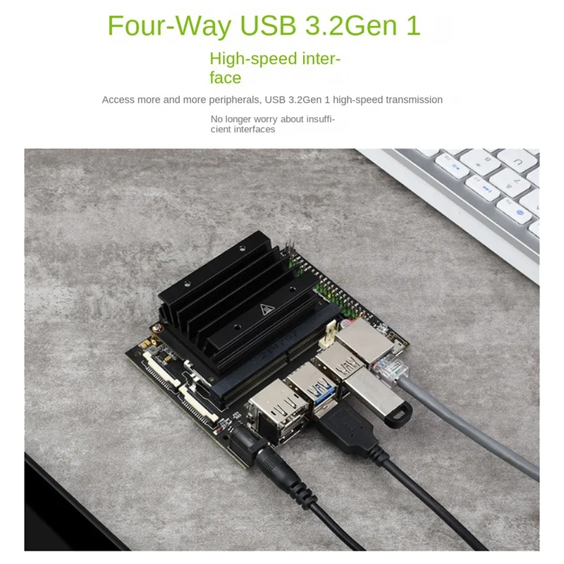 Jetson- ھ  + ũ ̽ + 32G USB ̺ + 64G SD ī + ī  + , Jetson Nano 4G  ü EU ÷