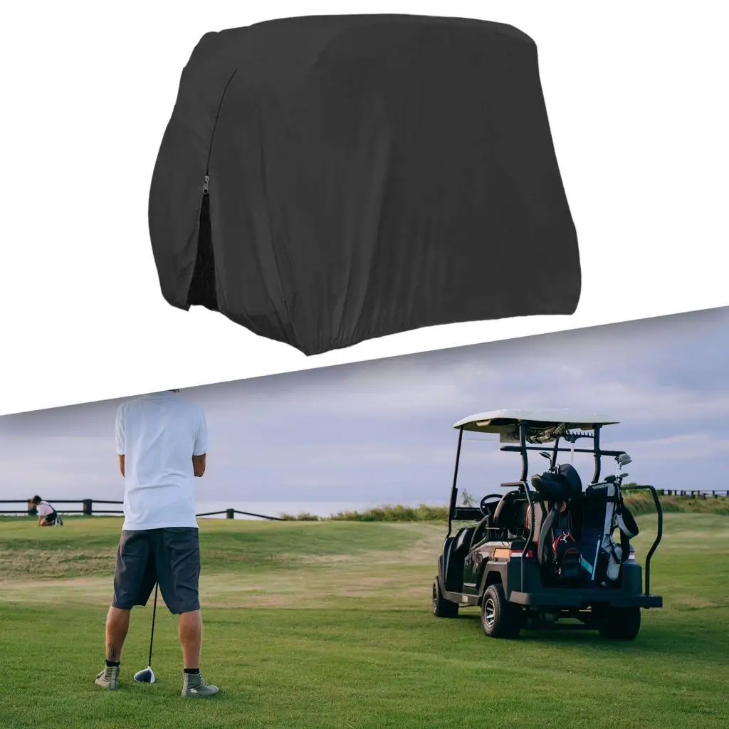 

Golf Cart Cover Waterproof Useful Protection Cover for Travel Adult Outdoor