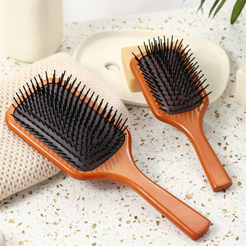 For Aveda Massage Comb Gasbag Anti Static Hair Air Cushion Wooden