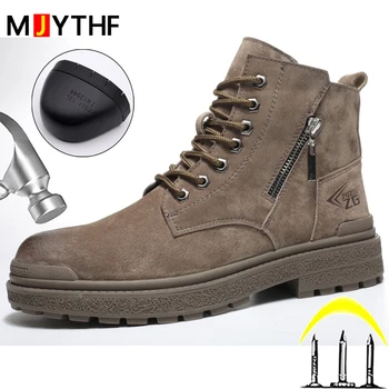 Men’s Leather Safety Boots 1