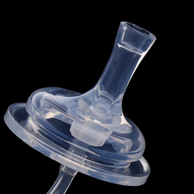 Baby Feeding Accessories Bottle Straw Replacement Wide Mouth Silicone Learn drinking cups Straw Replace
