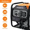 4400 Watt Open Frame Inverter Generator Gas Powered RV Ready ECO Mode 4