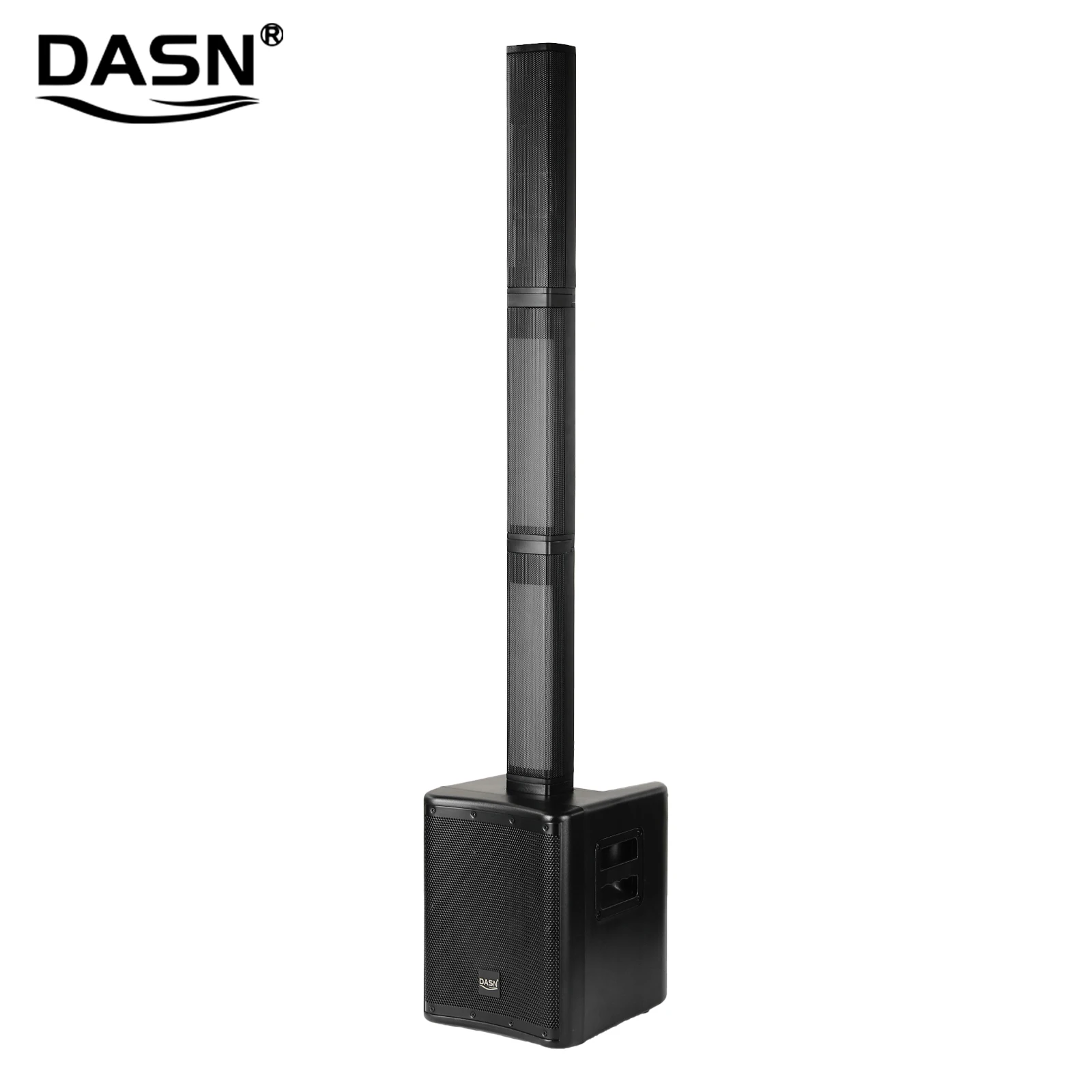 B10 800W Power Class D Rechargeable Active Column Battery Speakers Indoor Party Band With LED Plastic Audio PRO PA System