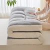 Fleece MattressTopper-Extra Thick Luxury Plush Bed Pad Soft Pillow Top With Polyester Fill forBack Pain Relief and Winter Warmth 2