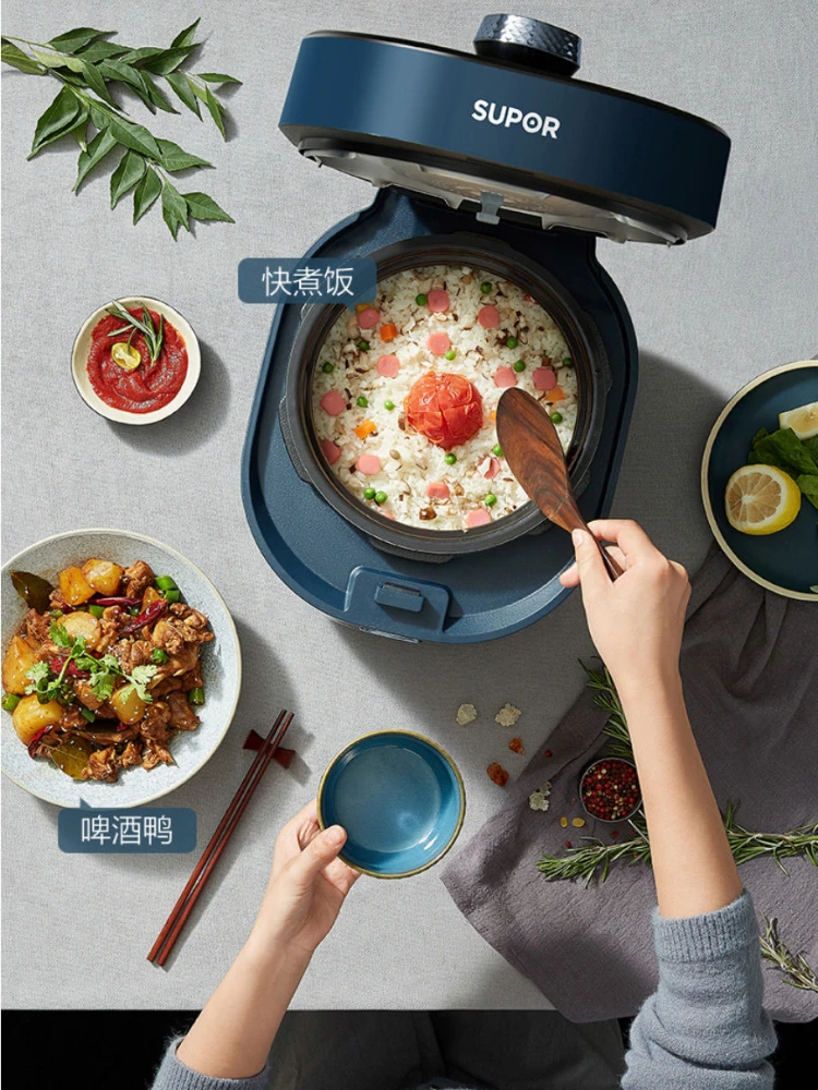 Household 5L Double-tank Automatic Multi-function Pressure Cooker Electric Kitchen Appliance Pots Cooking Multifunctional Rice L