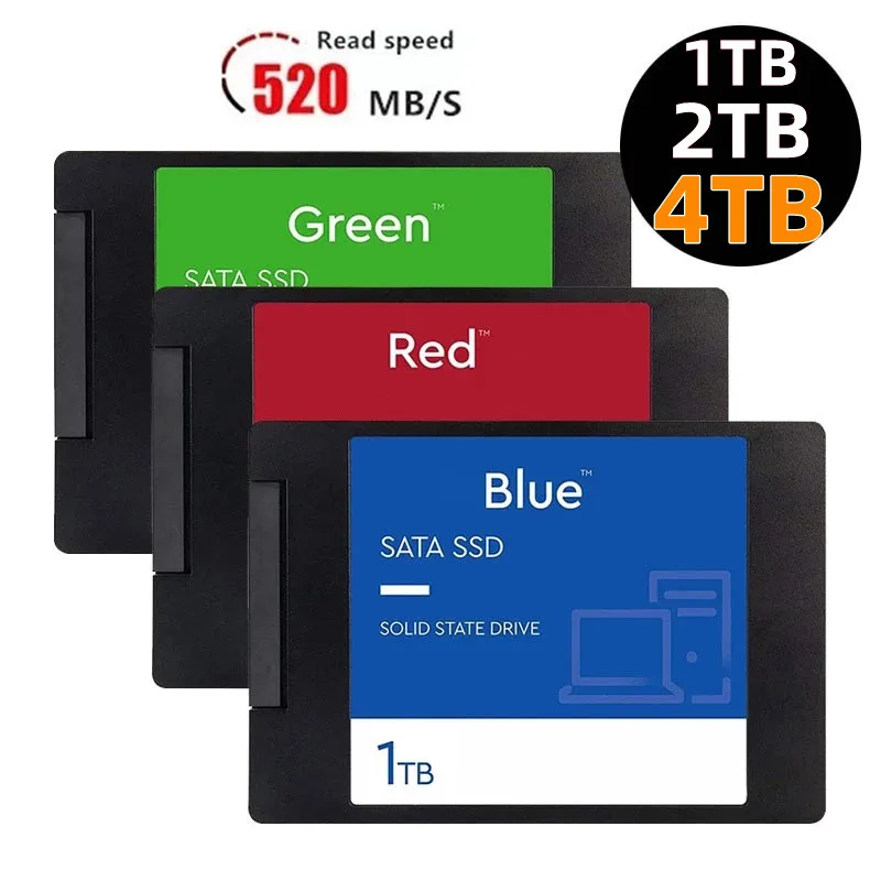 

Оригинальный Портативный SSD 1 ТБ 2,5 дюйма 4 ТБ Sata III жесткий диск для ноутбука и микро компьютера