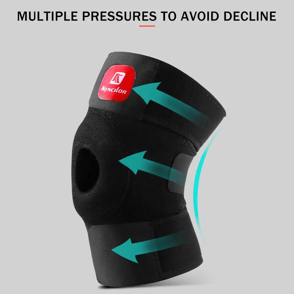 Knee Support orthopedic knee Brace Adjustable Open Patella Knee Pads Protector Guard Gym Workout Sports for Arthritis Joint Pain knee pad knee support knee brace