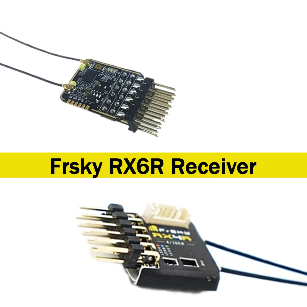 

Original FrSky RX6R 6/16 Channels Long Distance Receiver 6PWM For RC FPV Airplane Model