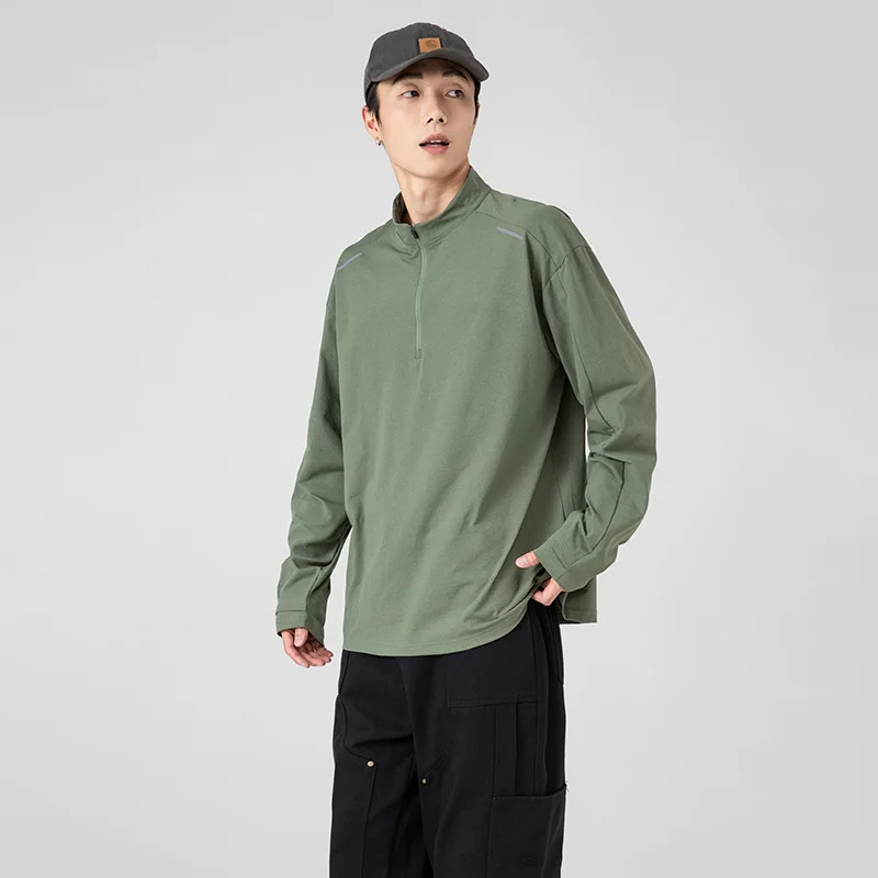 Outdoor Sports Quick Dry Long Sleeve T-Shirt Men Women Breathable Perspiration Lightweight Soft