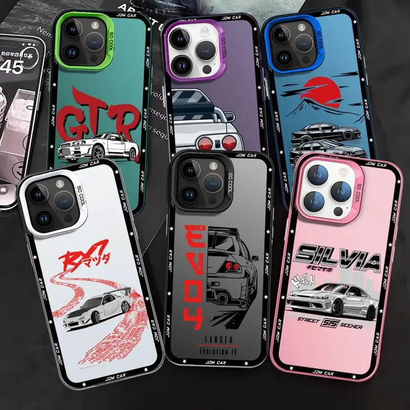 JDM Dreams Sports Car Design Phone Case – Stylish Protective Back Cover