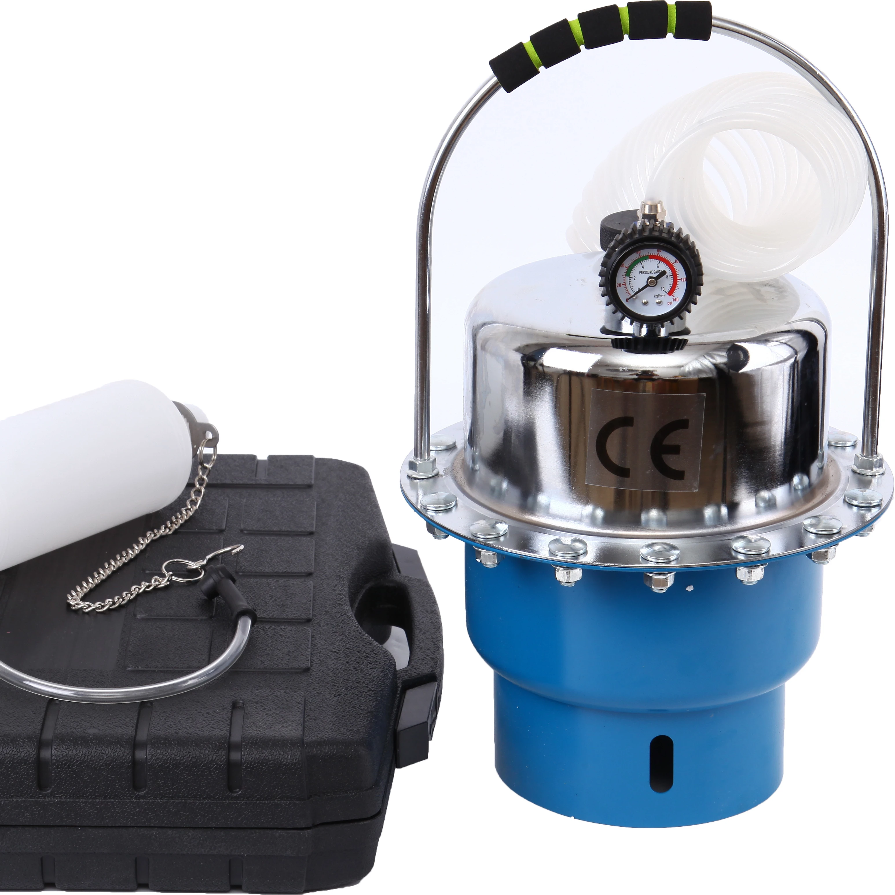 Pneumatic Air Pressure Brake Bleeding Kit Brake Oil and Fluid Extractor