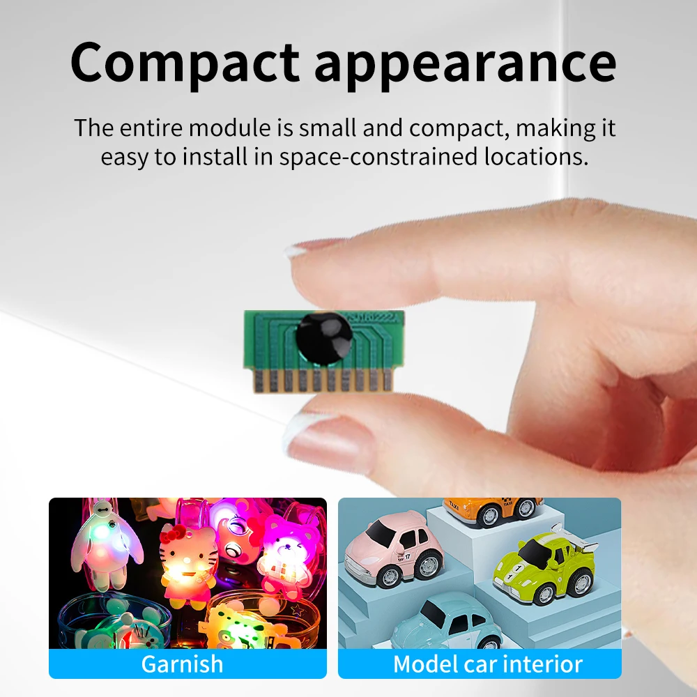 DC3-5V 6-channel LED Flash Chip LED Driver Cycle Flashing Control Board DIY Scrolling Light Control Module