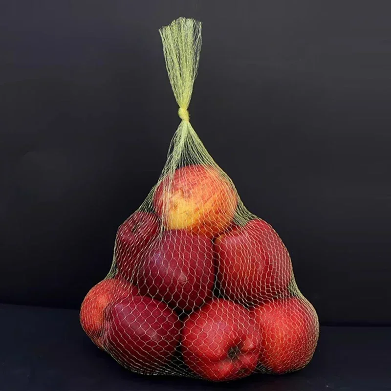 100M Plastic Mesh Bag Vegetable Fruit and Dried Fruit Packaging Mesh Bag Semi-finished Roll Material Supermarket Toy Packaging 5