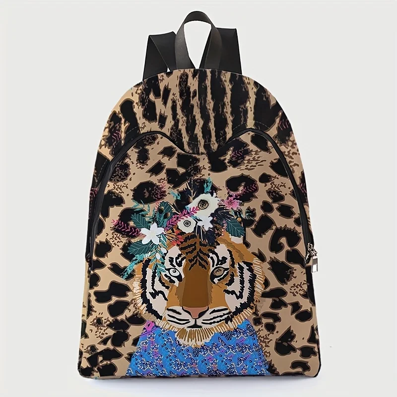 New Women's and Men's High Capacity College Backpack Trend Women's Laptop School Bag Cute Girl Travel Bag Cool