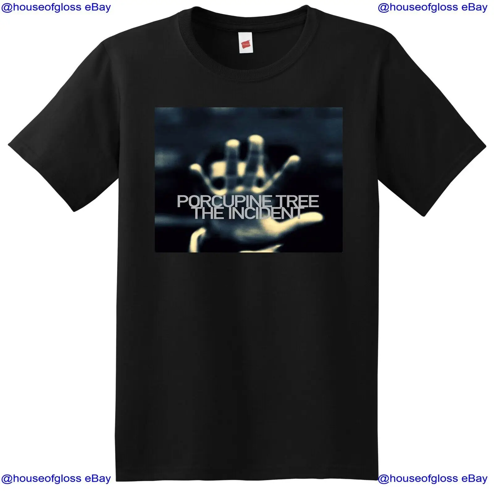 T-Shirt Porcupine Tree The Incident Vinyl Cd Cover Small Medium Large Xl Maniche Lunghe O Corte