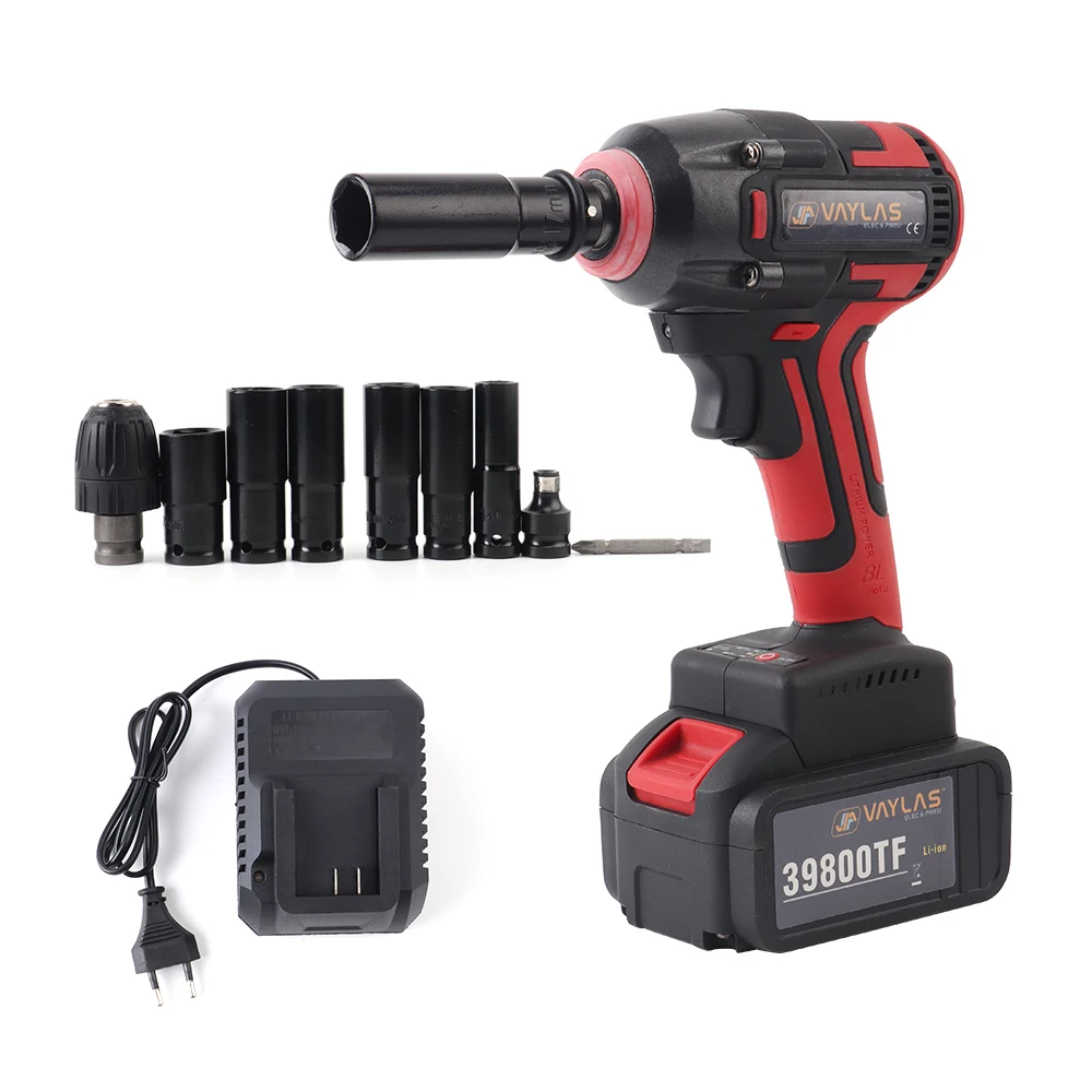 Brushless Impact Wrench Electric Wrench Power Tool Parts Accessories