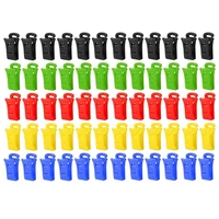 60 Sock Clips For Washing Machine And Dryer, Sock Clips With Hooks,Sock Holder Washing Machine, Directly Into The Drawer Durable 1