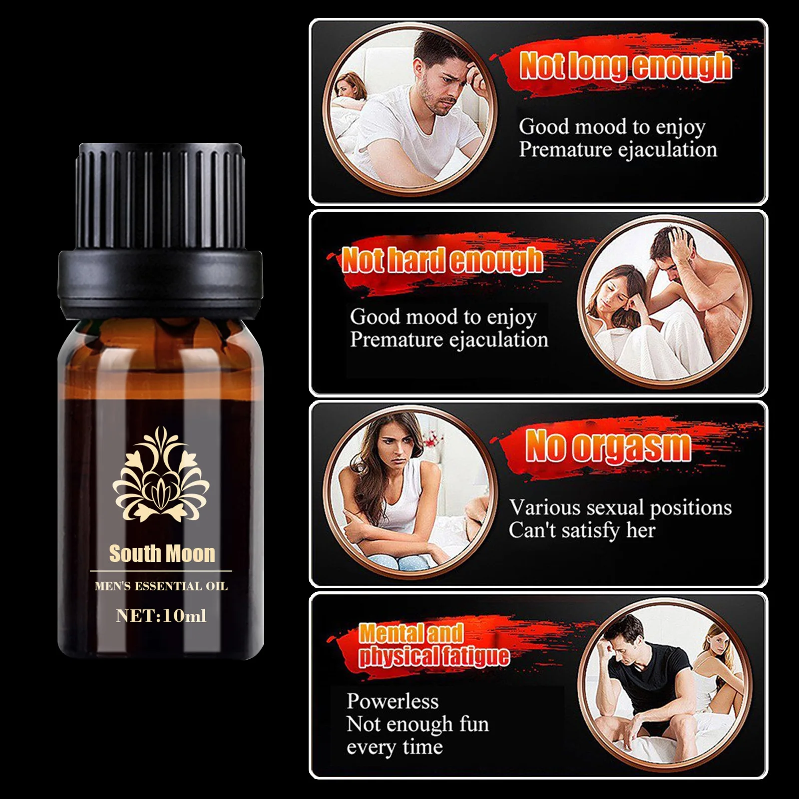 Big Dick Penis Thickening Growth Massage Enlargement Oil Sexy Orgasm Delay Liquid For Men Cock Erection Enhance Products Care 4