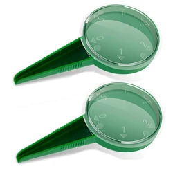 Green Garden Seed Dispenser - Adjustable Handheld Seeder (2pcs)